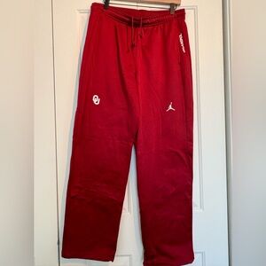 Jordan Maroon Athletic Pants OU!